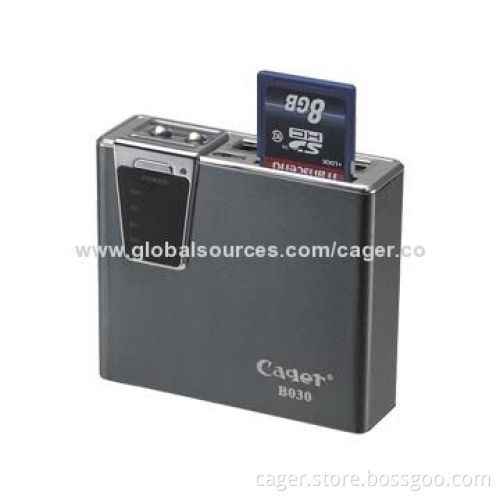 Cager Mobile Power Bank, 5,000mAh with 5V DC/1A Input
